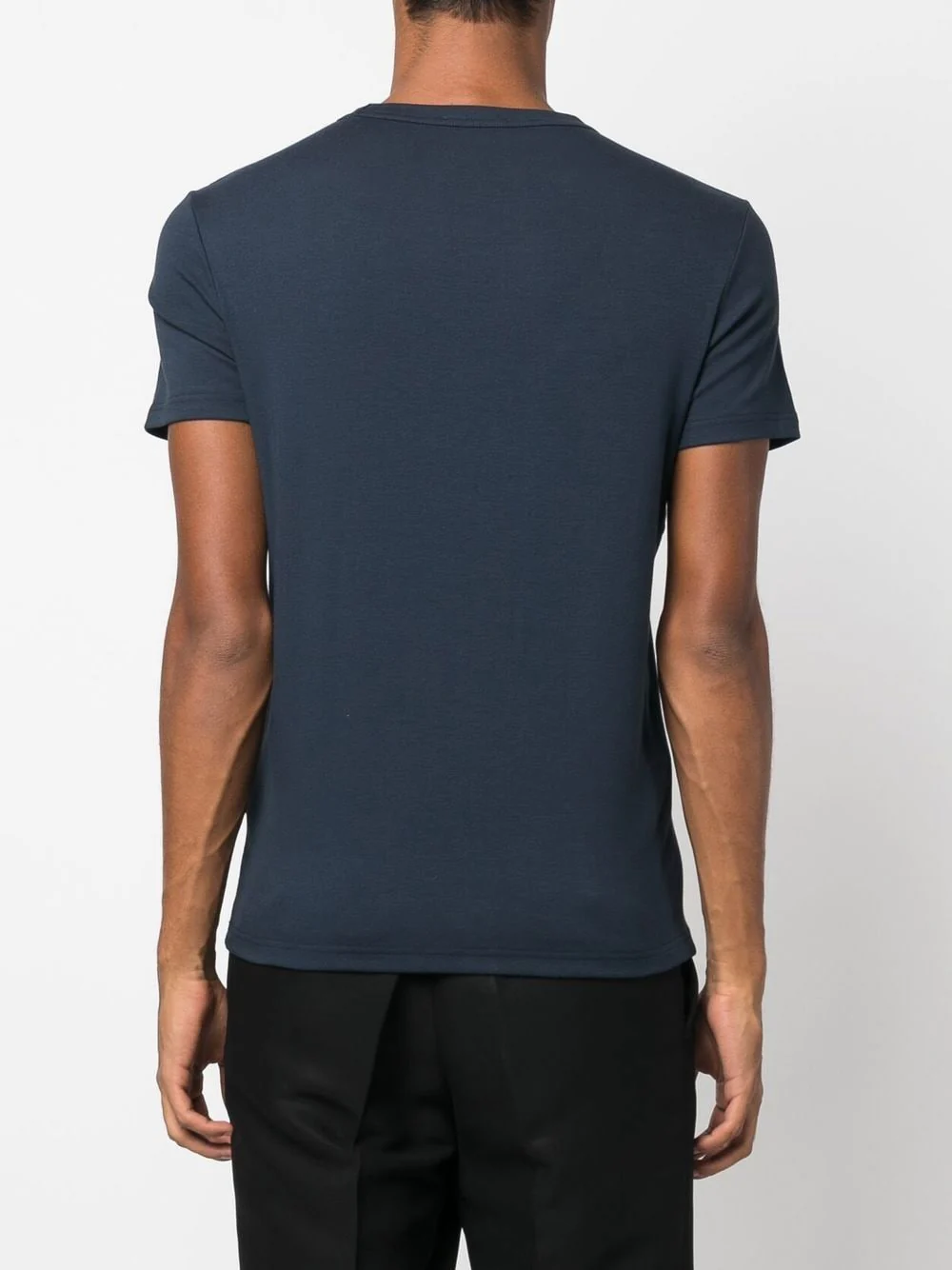 Round-Neck Short-Sleeve T-Shirt - Image 4