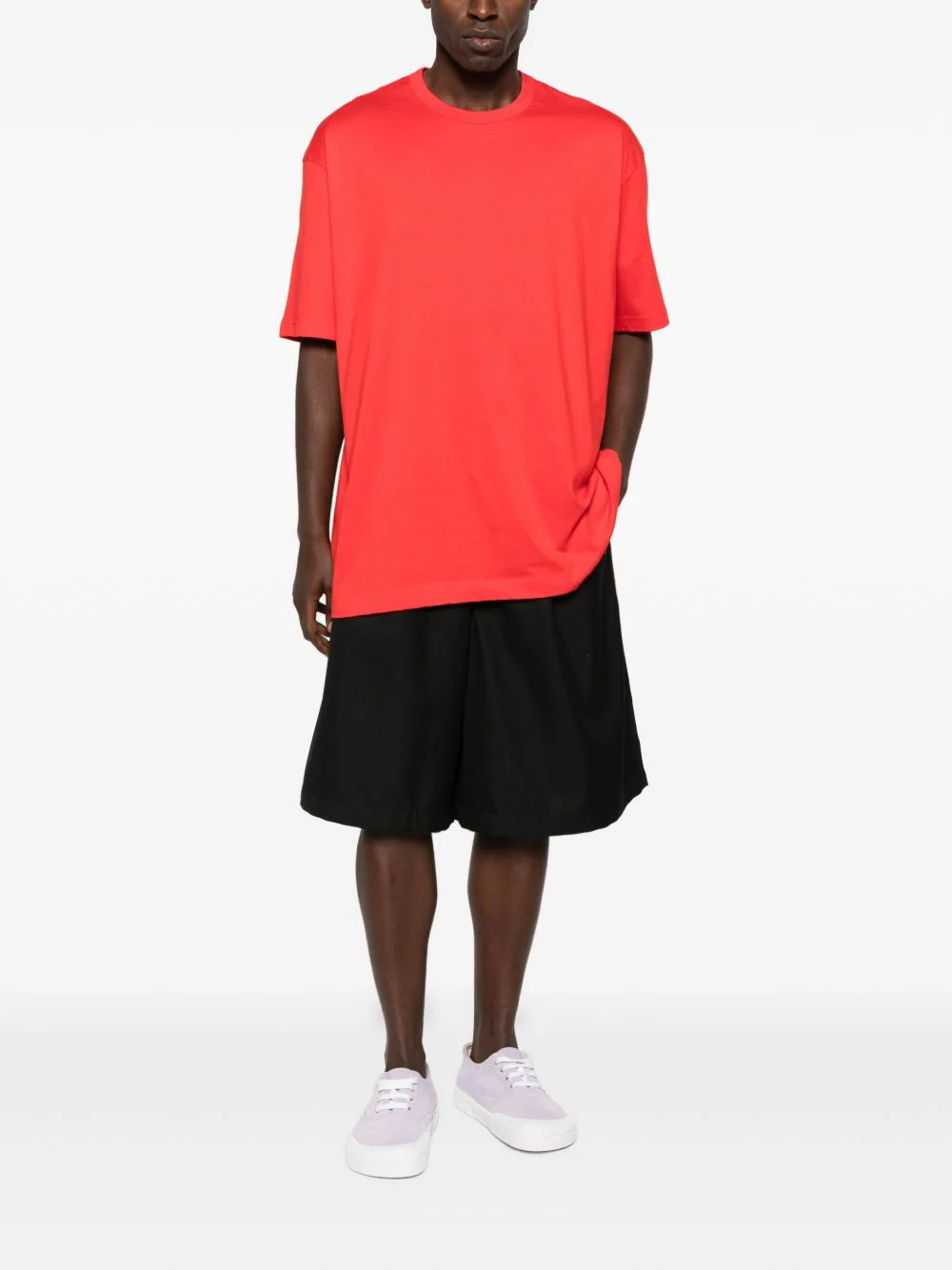 Round-Neck Short-Sleeves T-Shirt - Image 4