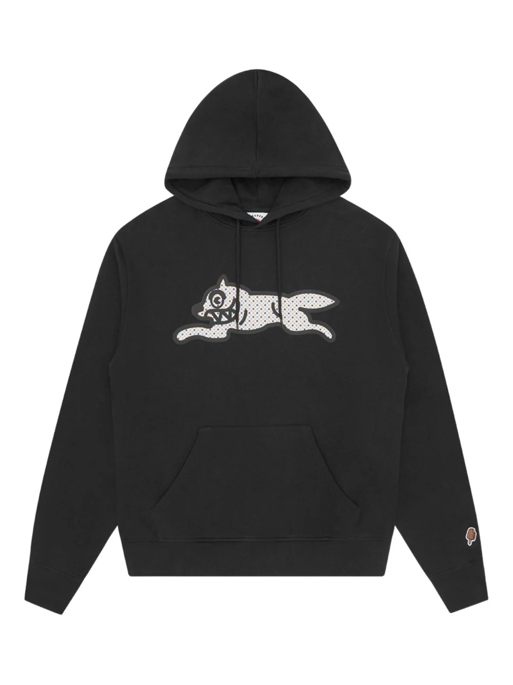 Running Dog Graphic-Print Hoodie