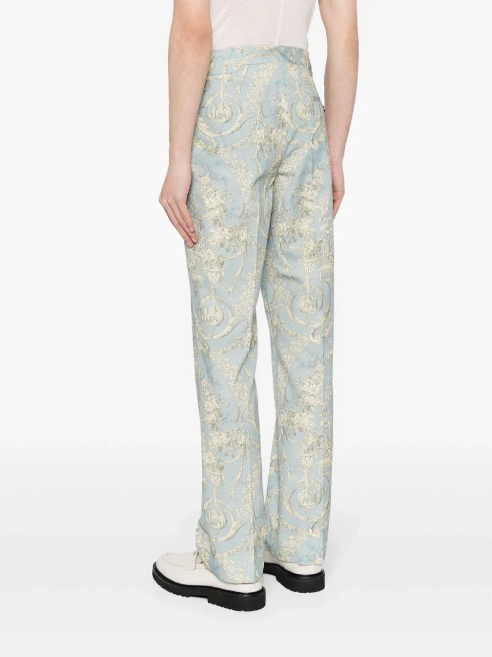 Sang Toile De Jouy-Print Trousers - Image 3