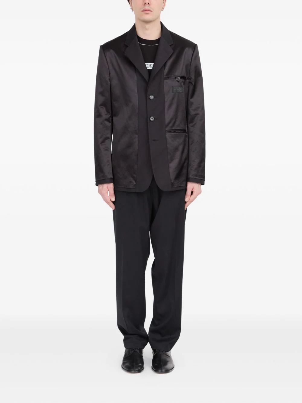 Satin-Finish Blazer - Image 3
