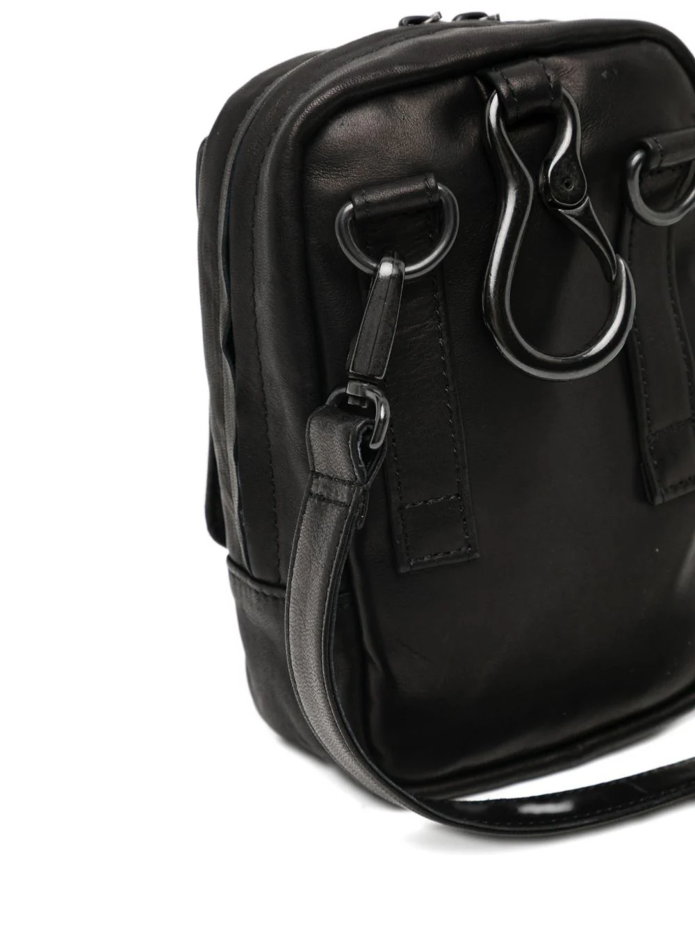 Scratch Leather Messenger Bag - Image 4