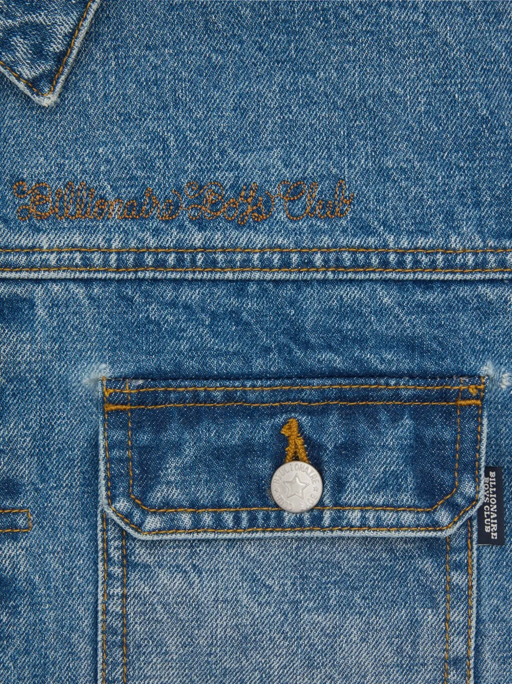 Script-Logo Denim Jacket - Image 3
