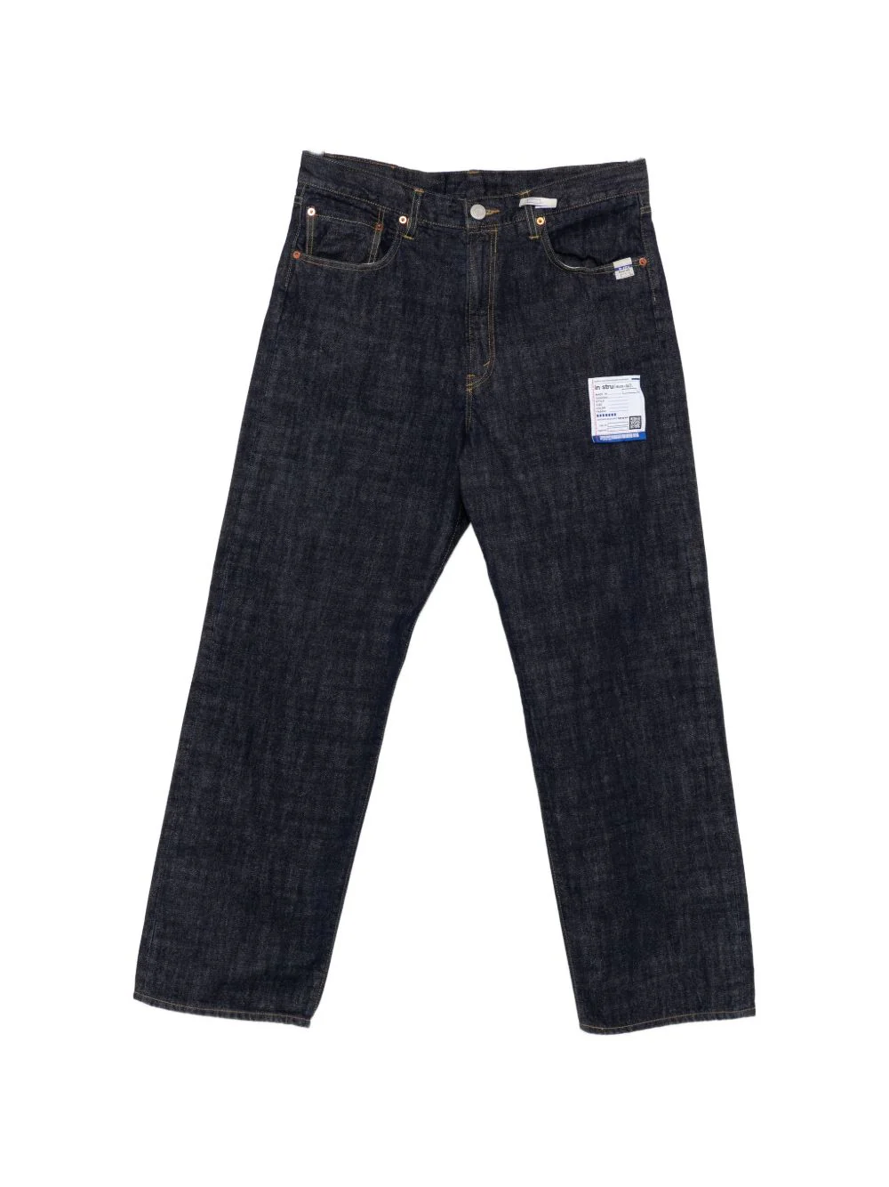 Selvage Straight-Leg Jeans