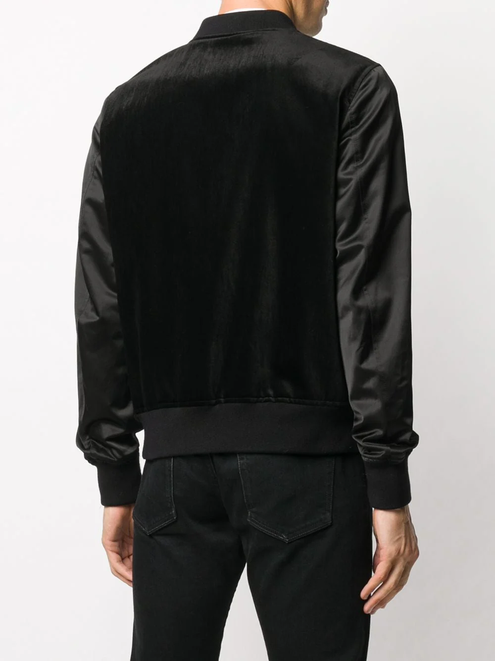 Sequin-Embellished Floral Bomber - Image 3