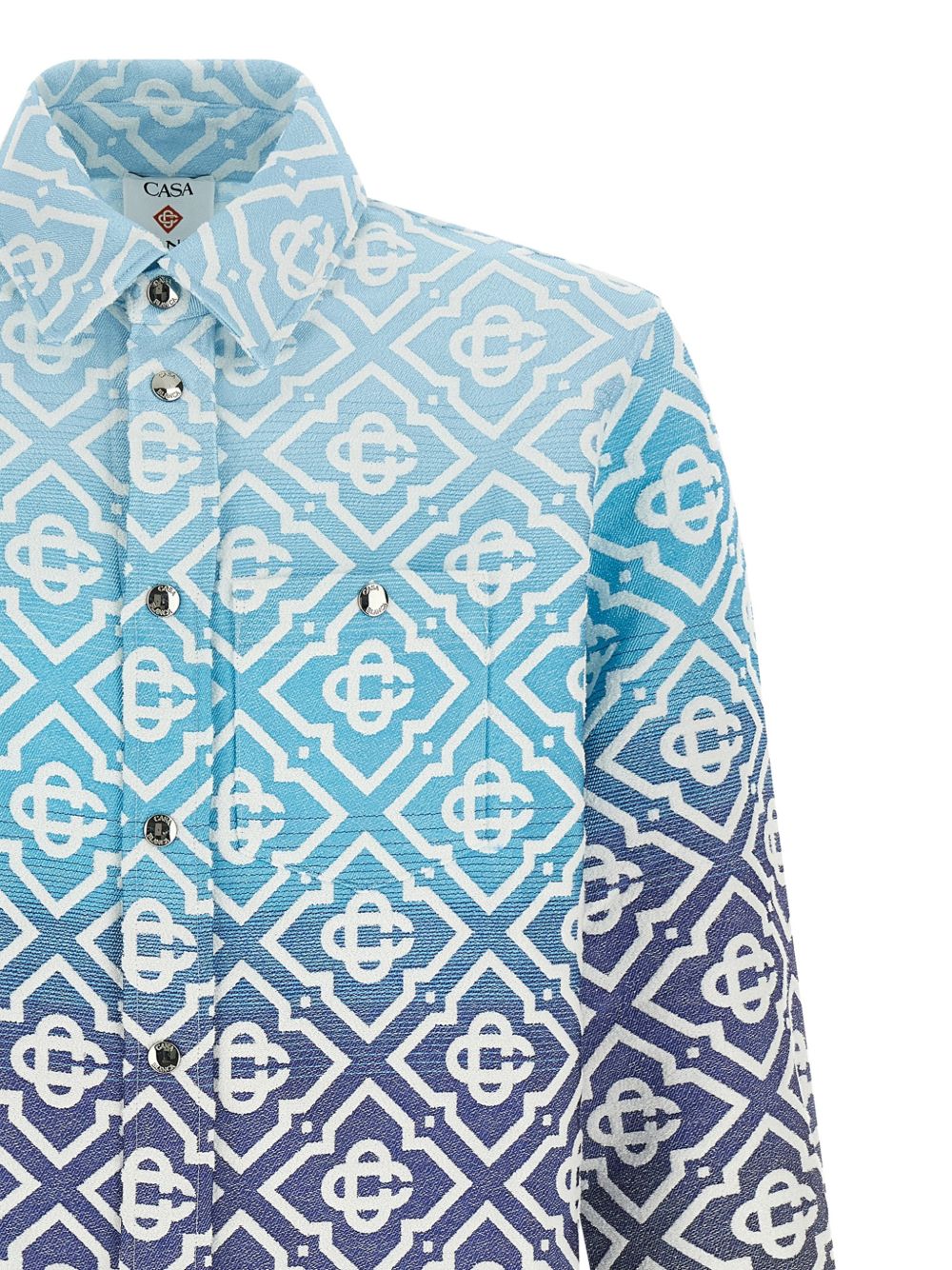 Shacket Monogram Gradient Overshirt - Image 2