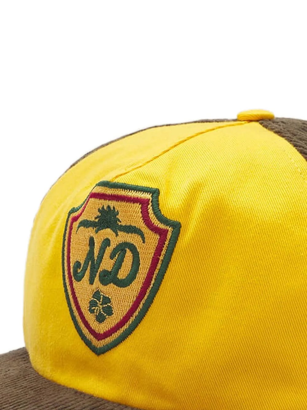 Shield Corduroy Colourblock Cap - Image 2