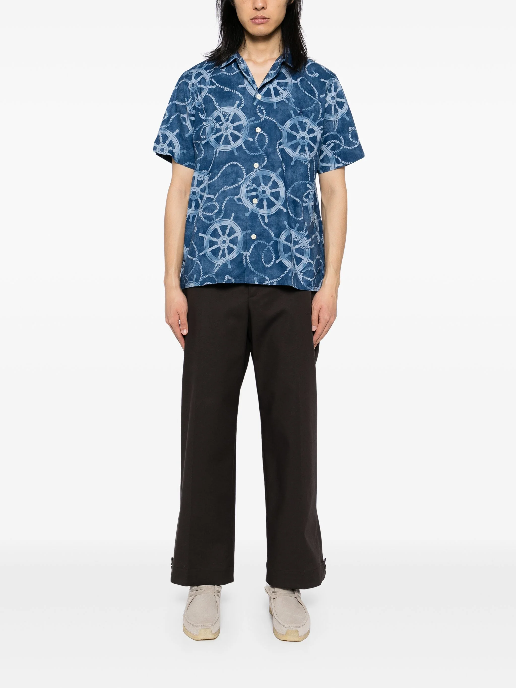 Ships Wheel Vacation Shirt - Image 2