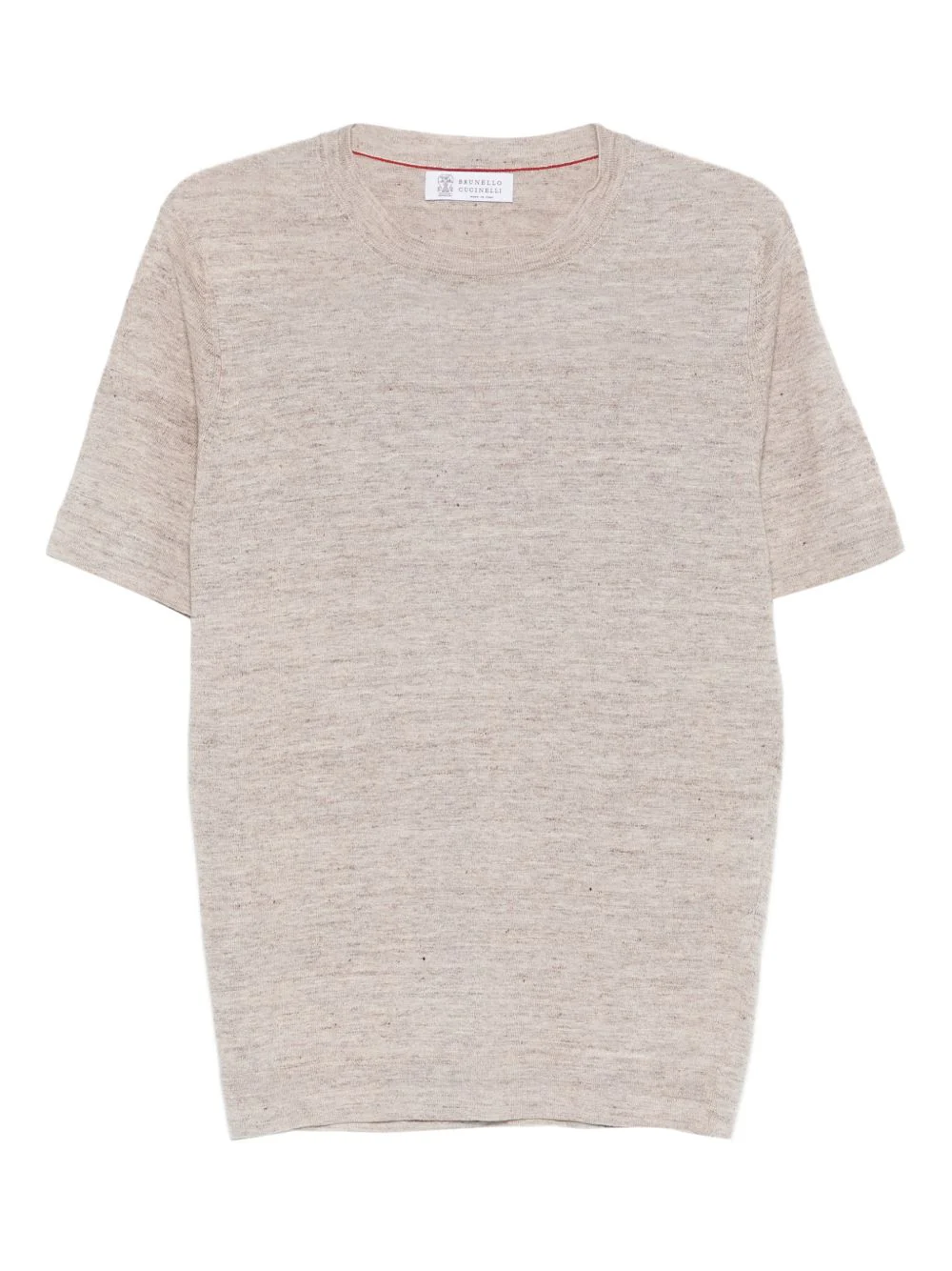 Short-Sleeve Knitted T-Shirt
