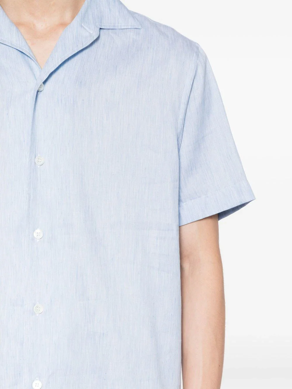 Short-Sleeved Button-Up Shirt - Image 4