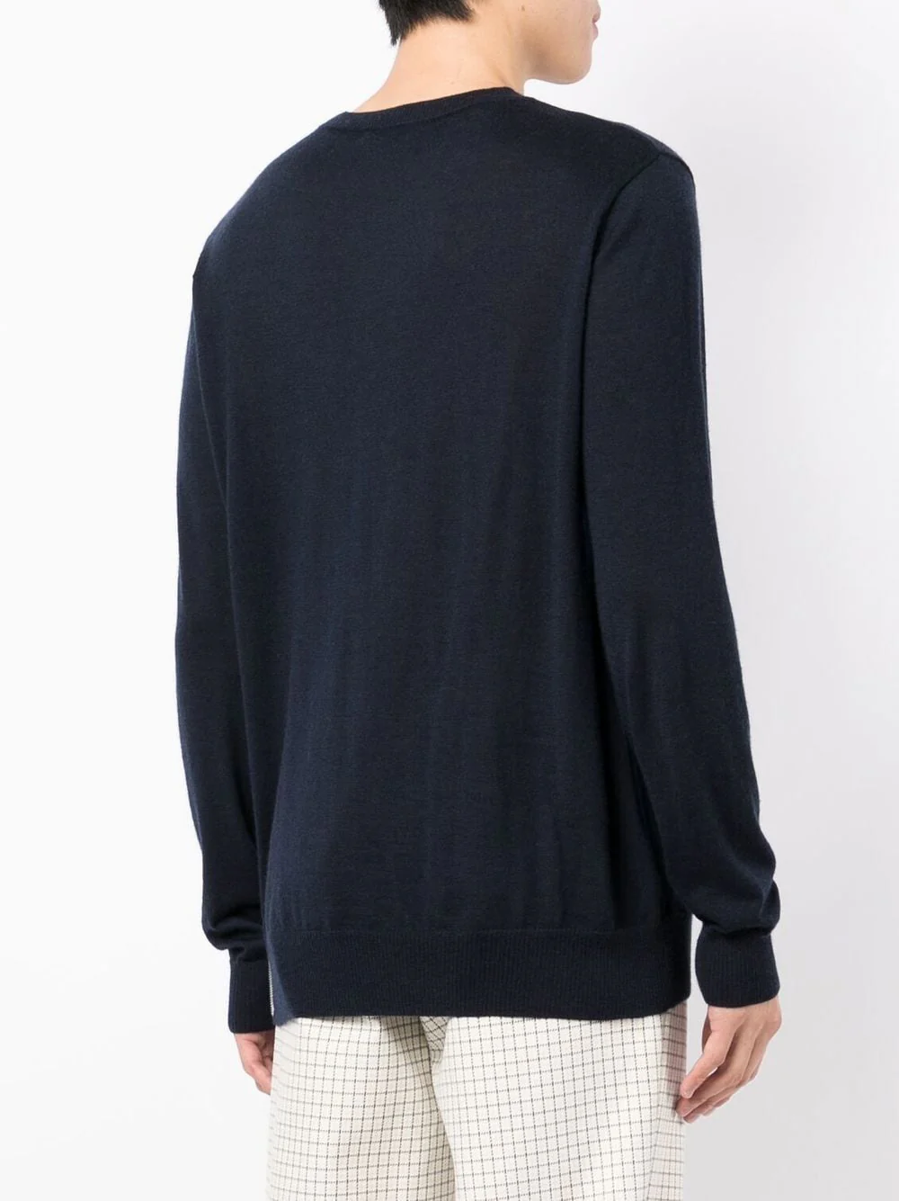 Side-Slits Cashmere Jumper - Image 3