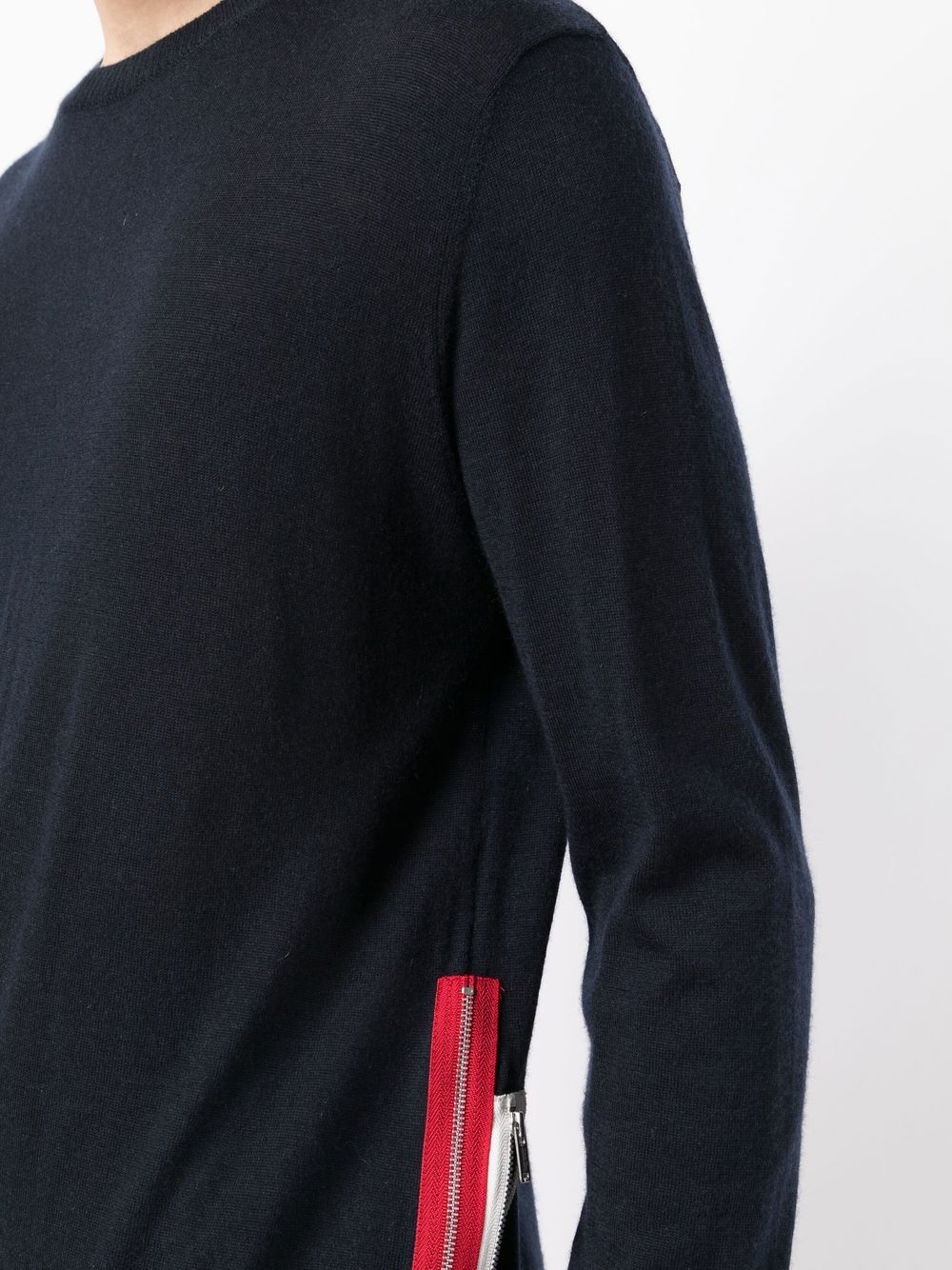 Side-Slits Cashmere Jumper - Image 5
