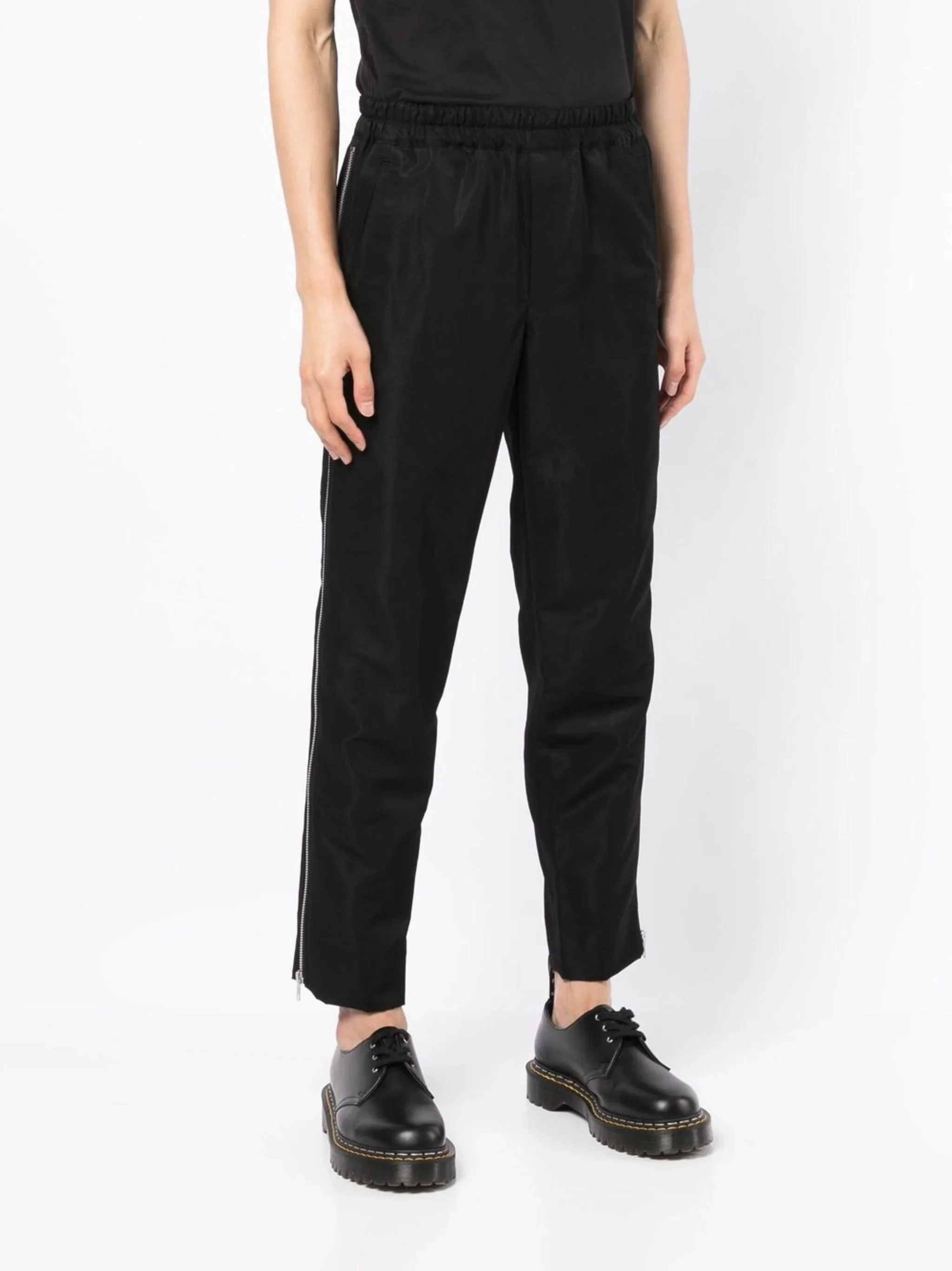 Side Zip-Detail Trousers - Image 3