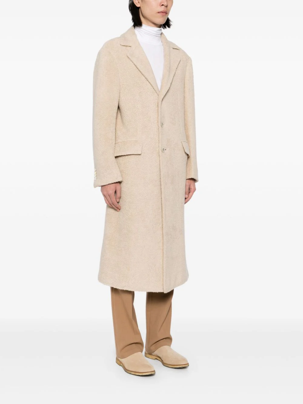 Single-Breasted Coat - Image 3