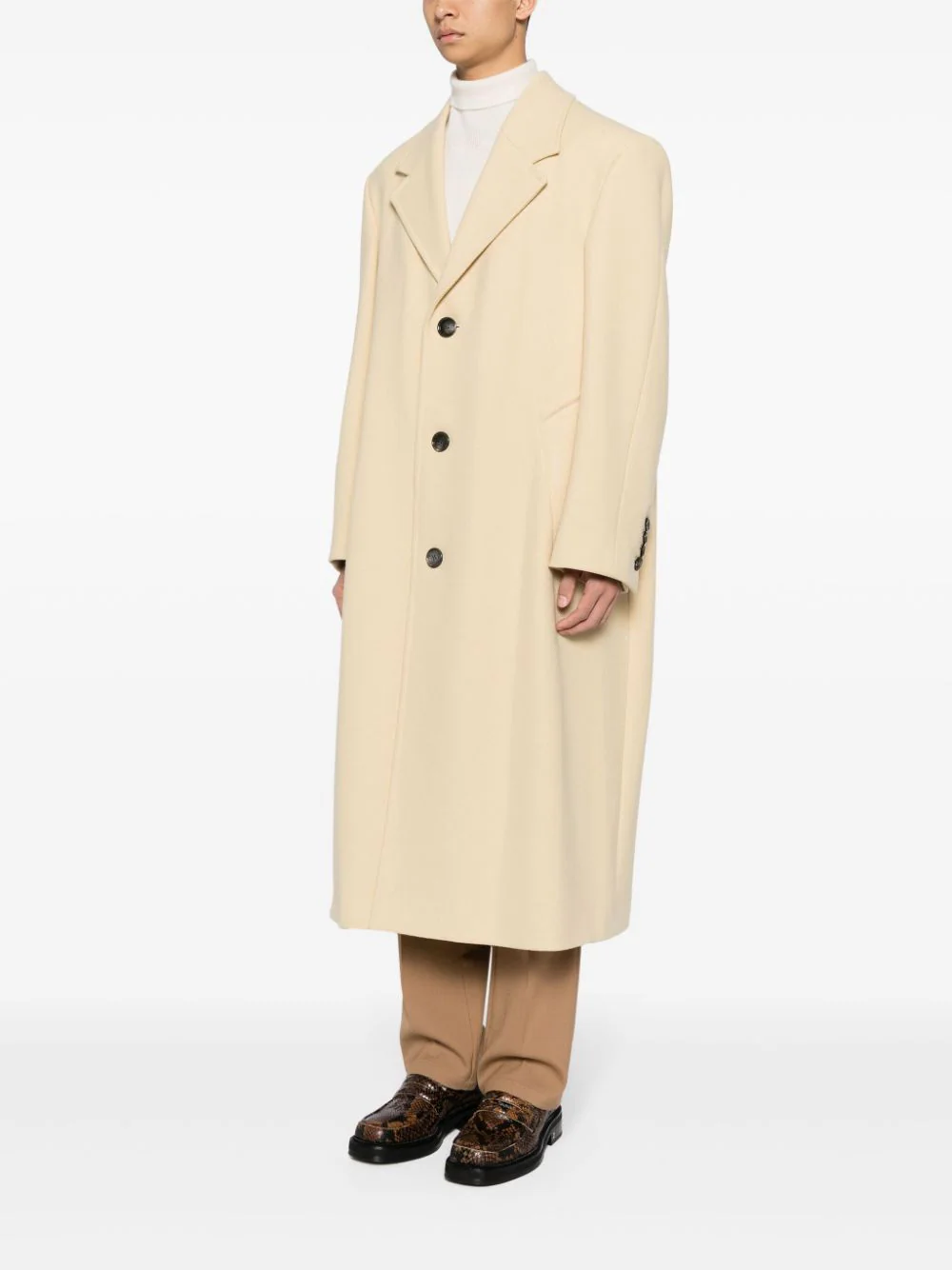 Single-Breasted Coat - Image 3