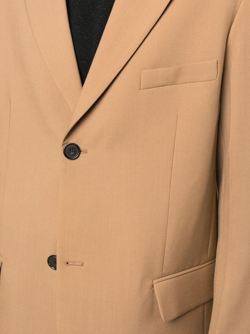 Single-Breasted Tailored Blazer - Image 2