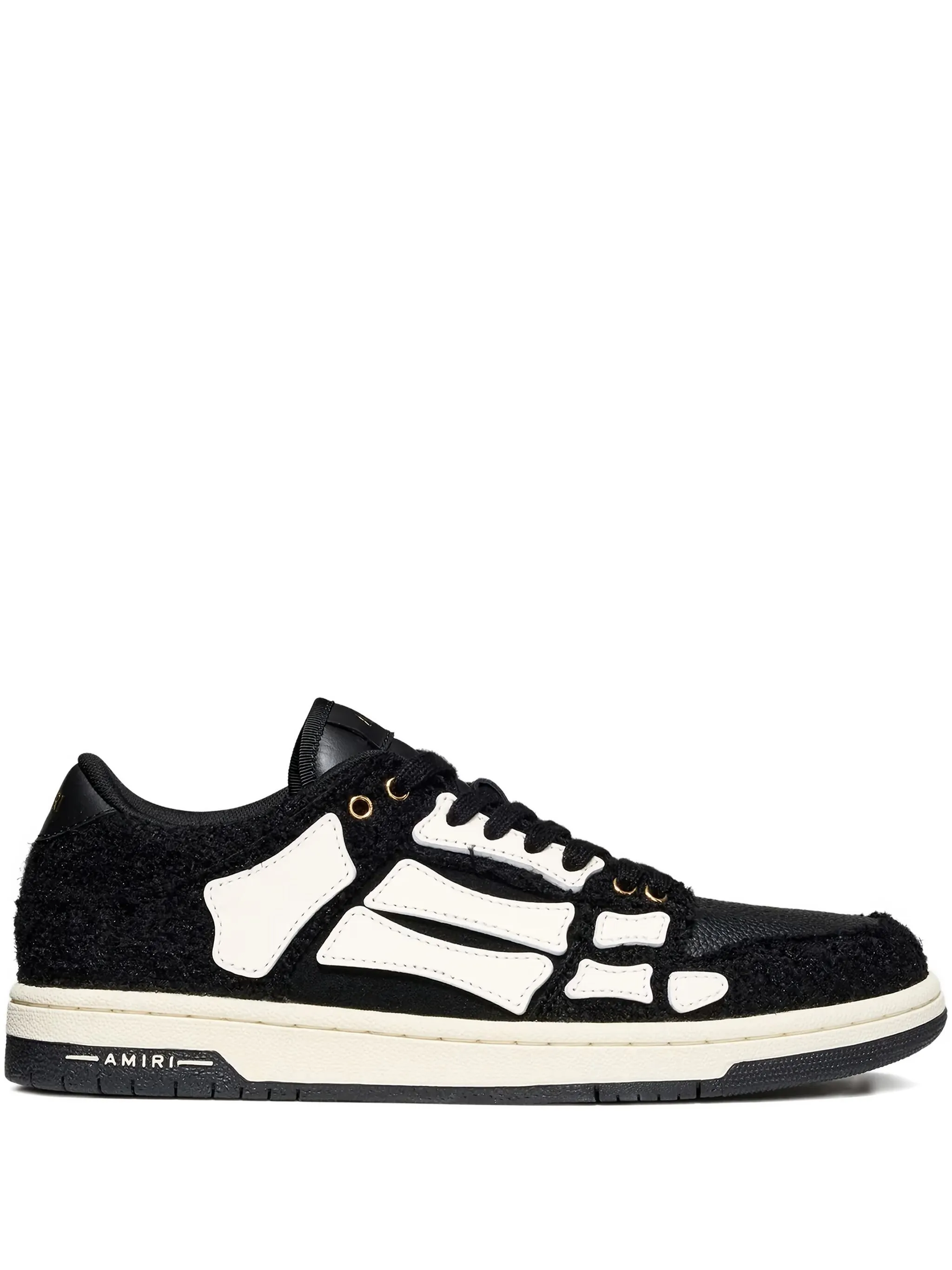 Skeleton-Embellished Sneakers