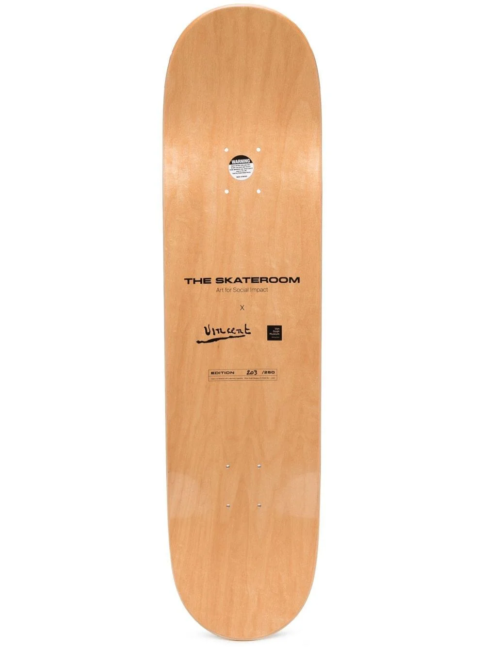 Skeleton-Print Skate Deck - Image 2