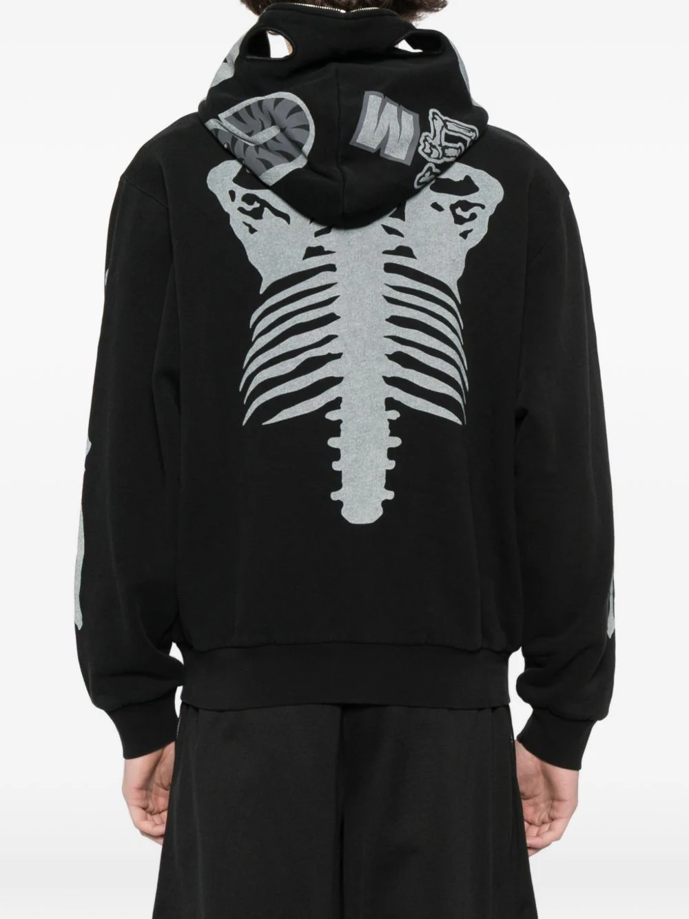 Skeleton Shark Hoodie - Image 4