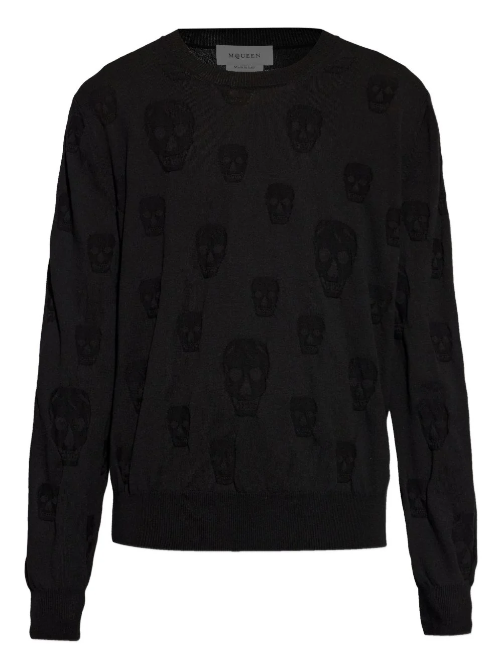 Skull-Pattern Sweater