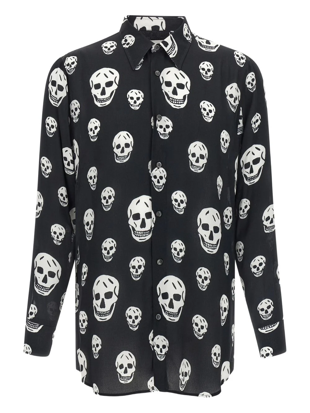 Skull-Print Shirt