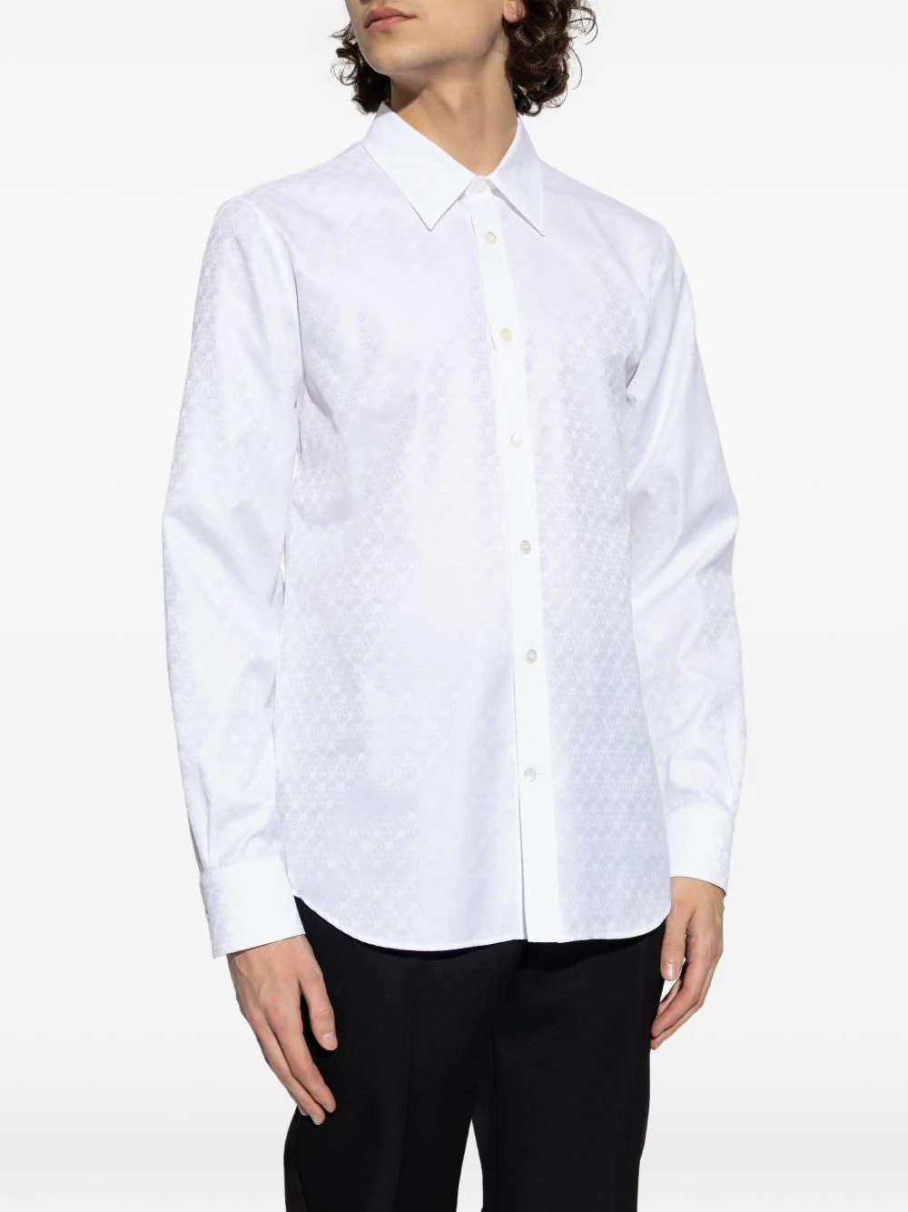 Skull-Print Shirt - Image 5