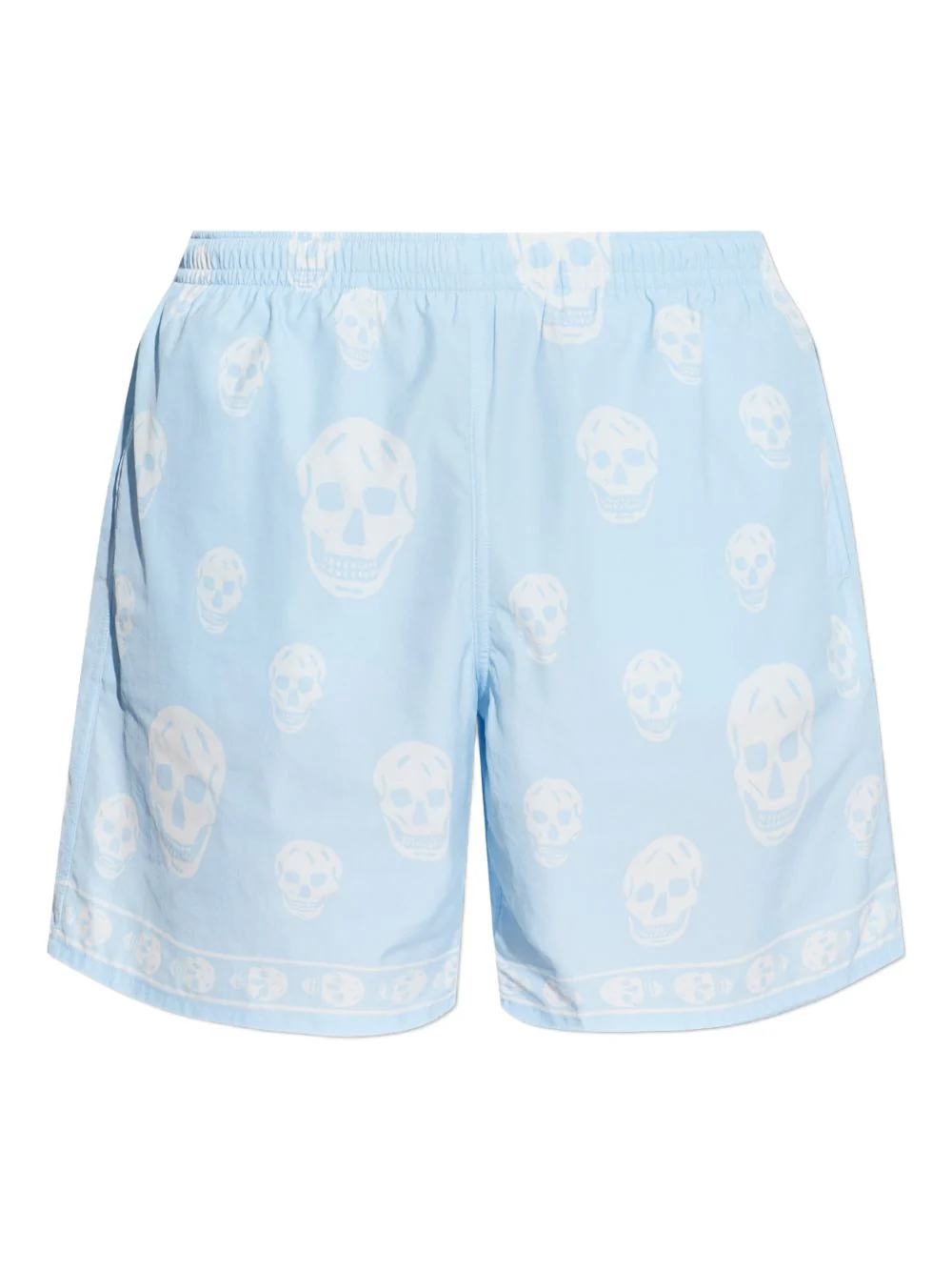 Skull Print Swim Shorts
