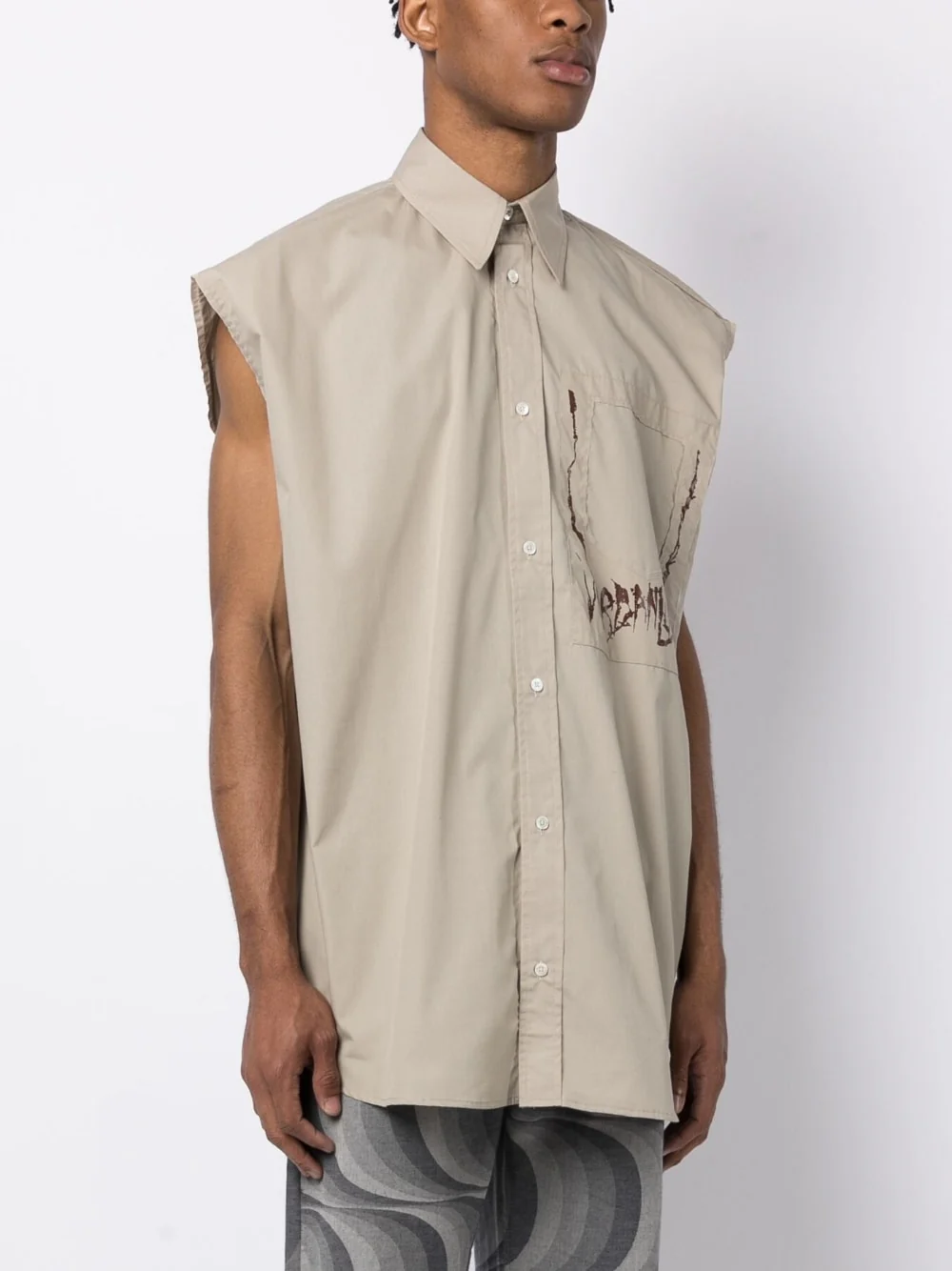 Skulls Cotton Shirt - Image 2