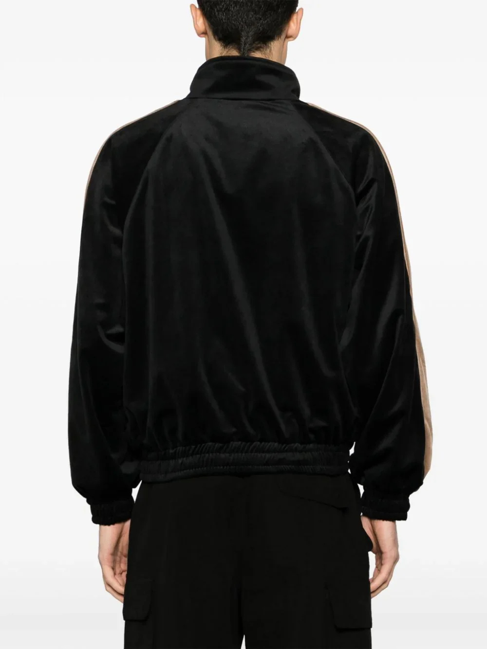 Sky Lounge Velvet Track Jacket - Image 4
