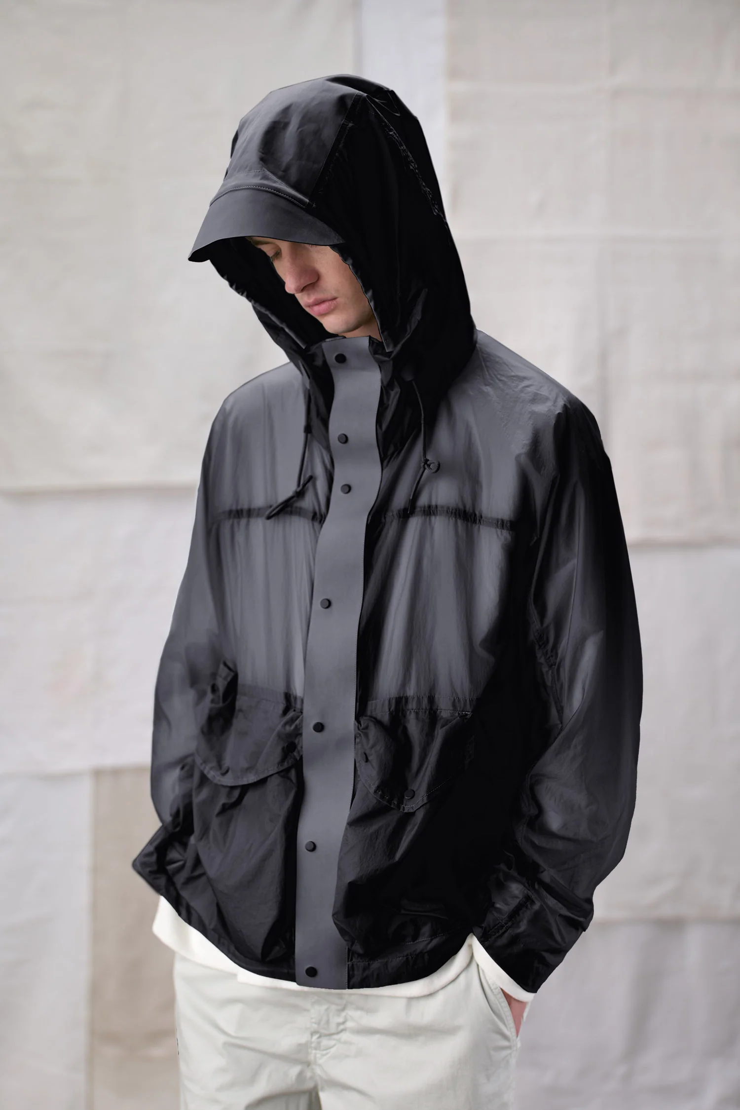 Skye Ten Anorak Jacket Black - Image 2