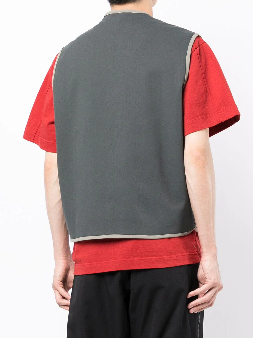 Sleeveless Zip-Up Gilet - Image 4