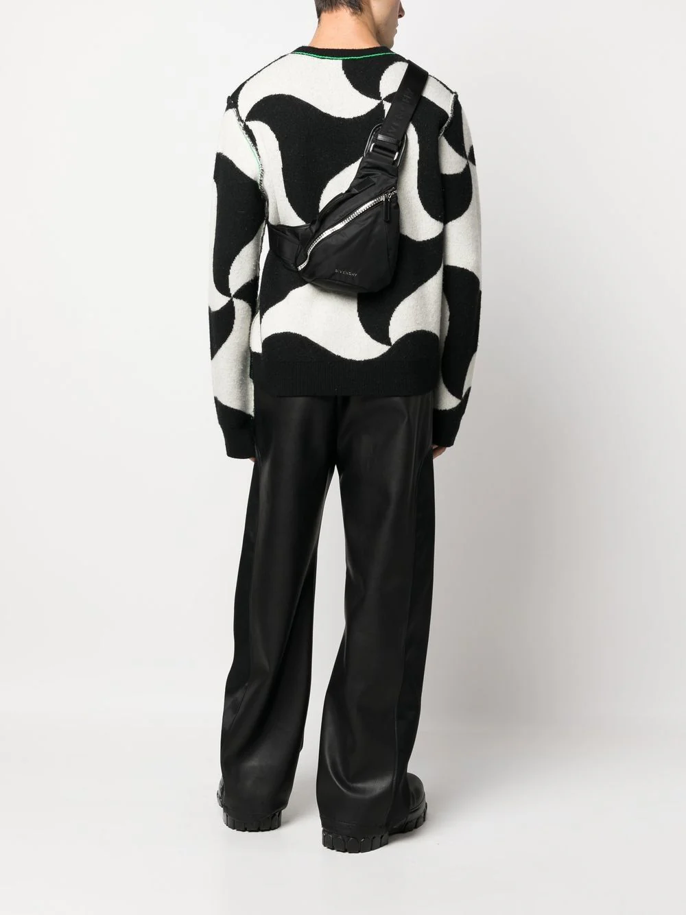 Small G-Zip Triangle Bag - Image 3