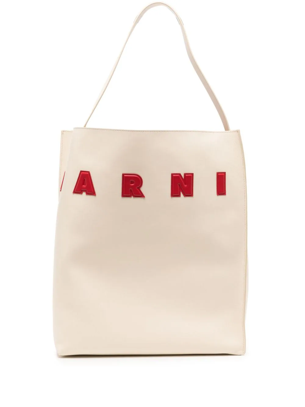Small Museo Leather Tote Bag