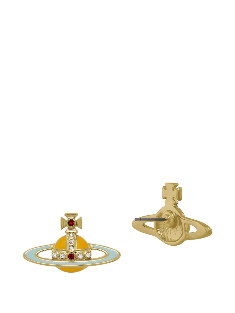 Small Neo Bas Relief Earrings - Image 2