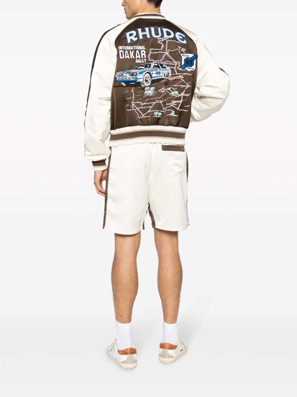 Souvenir Embroidered Bomber Jacket - Image 2