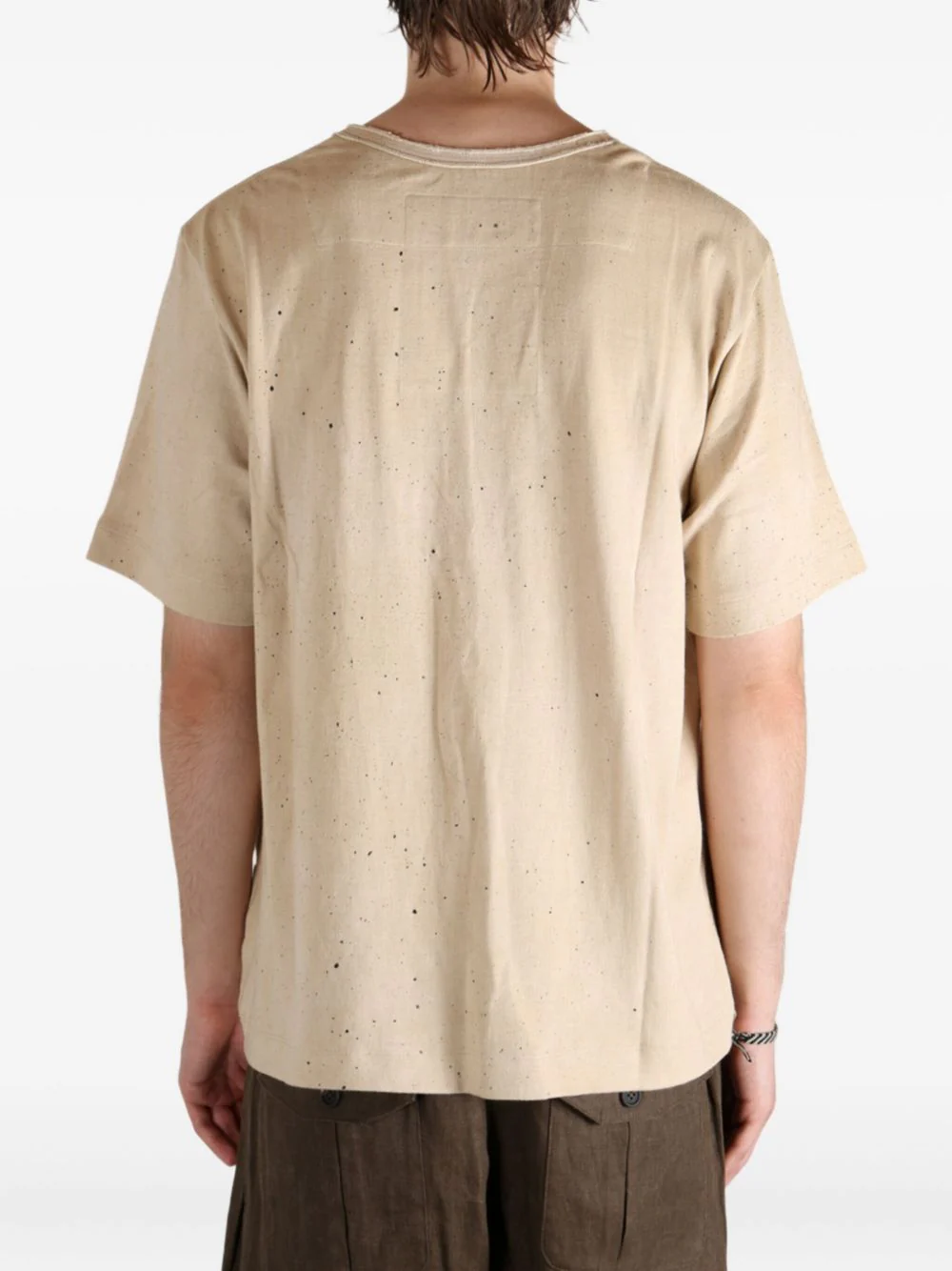 Speckled Cotton T-Shirt - Image 5