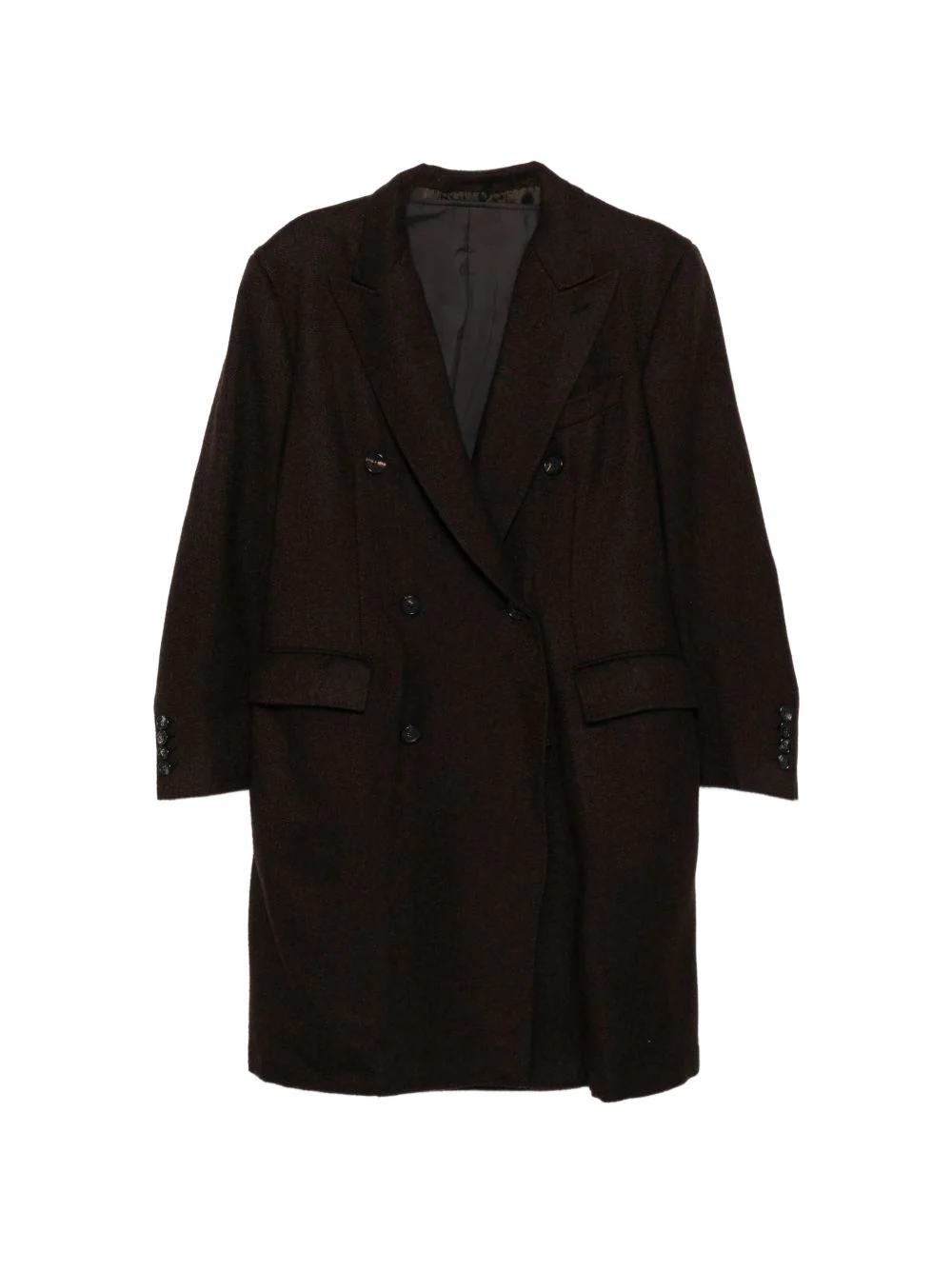 Spiga Double-Breasted Overcoat