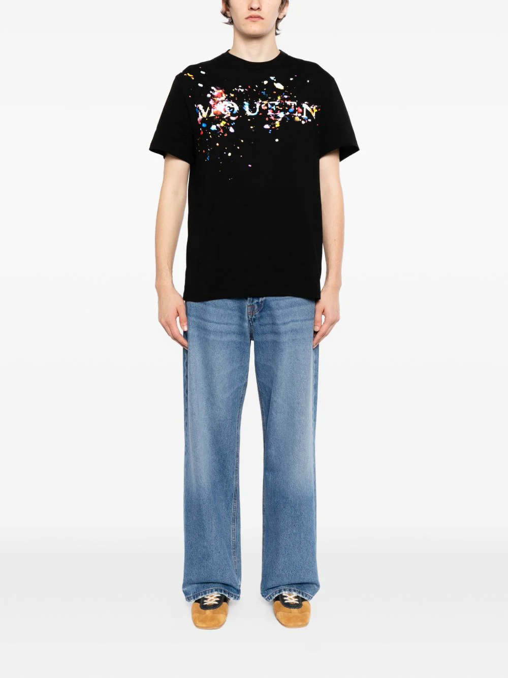 Splatter-Print T-Shirt - Image 2