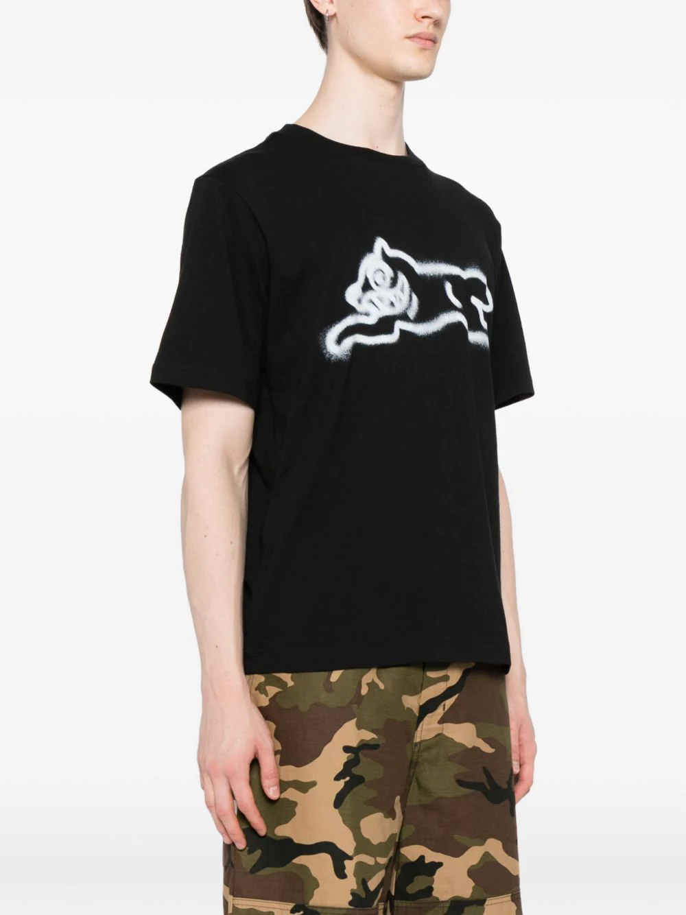 Spray Paint Running Dog T-Shirt - Image 3