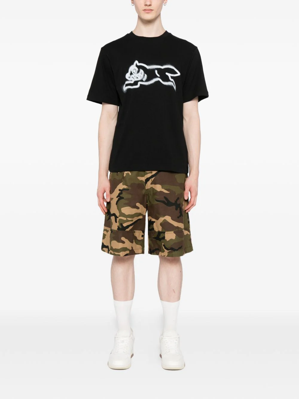 Spray Paint Running Dog T-Shirt - Image 5