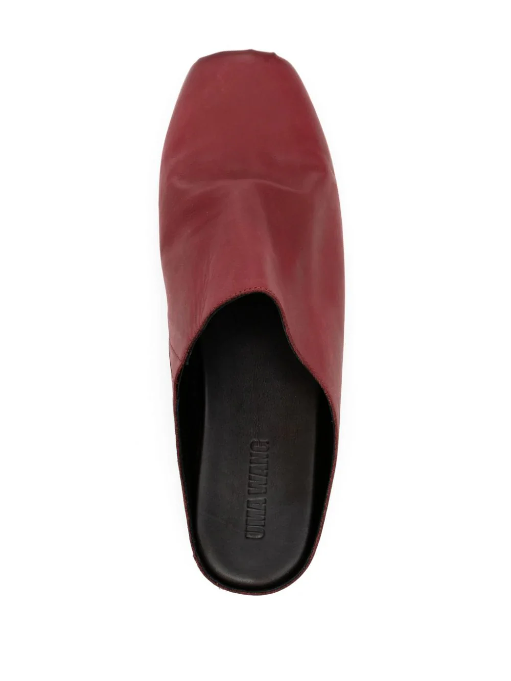 Square-Toe Leather Slippers - Image 4