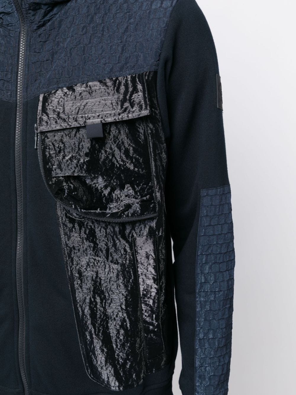 Stand-Up Collar Hooded Jacket - Image 3