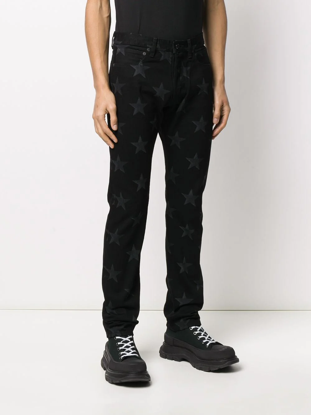 Star Printed Cotton Trousers - Image 3