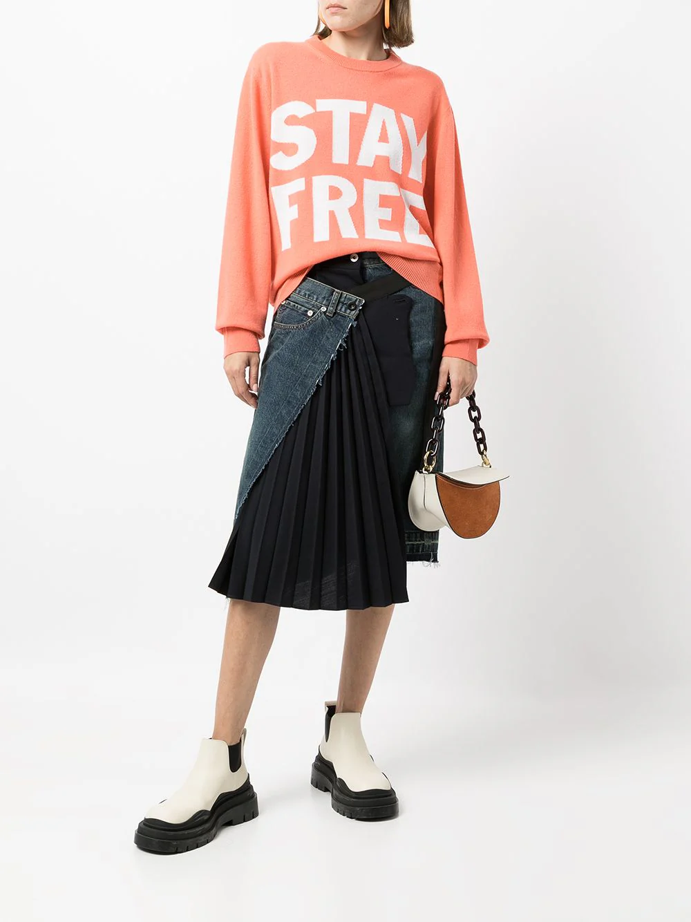 Stay Free Print Sweatshirt - Image 4
