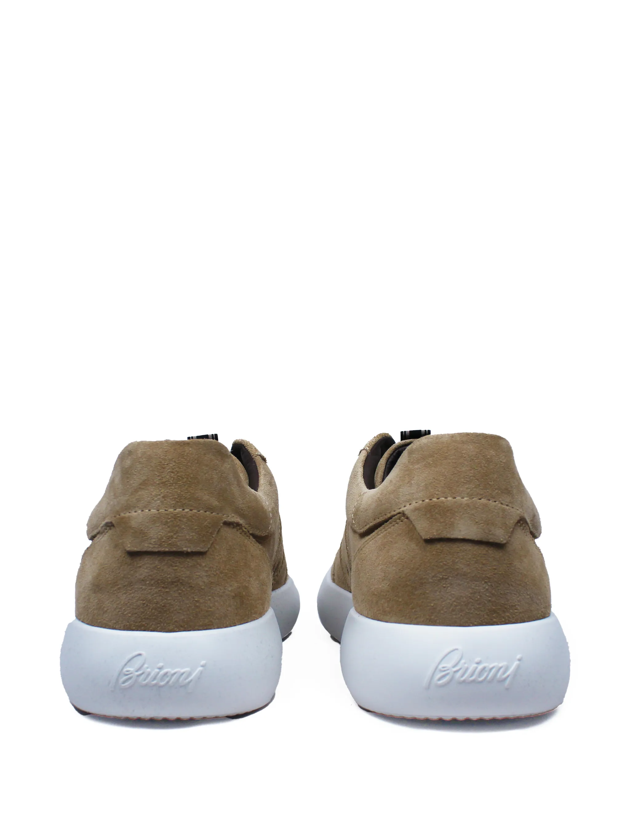 Stitched Leather Trainers - Image 2