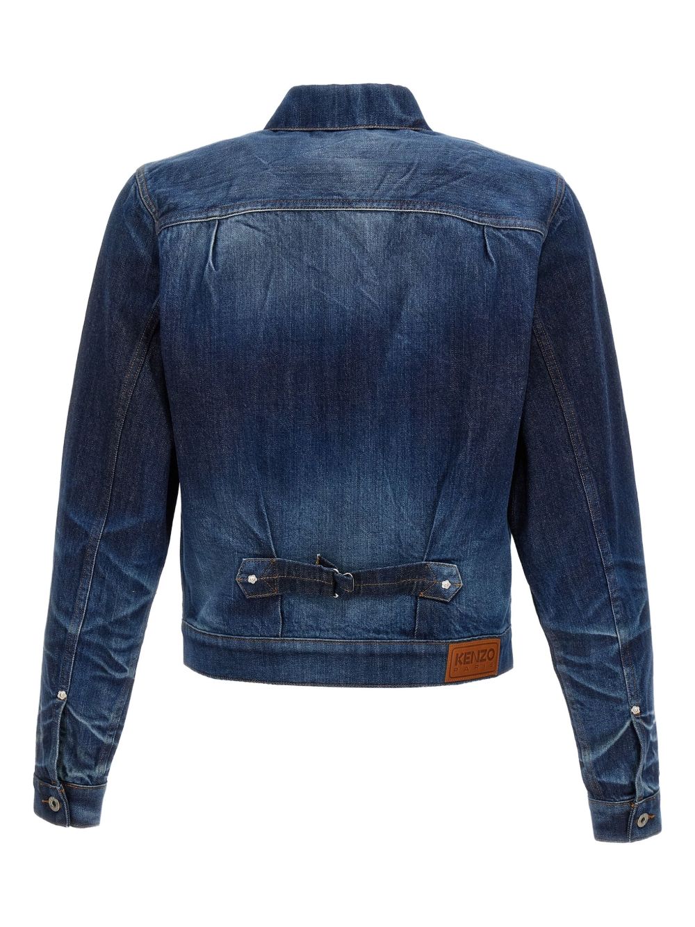 Stone-Washed Denim Jacket - Image 3