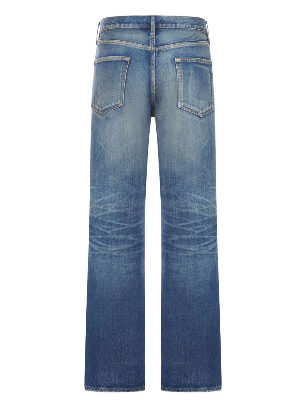 Straight-Leg Cotton Jeans - Image 2