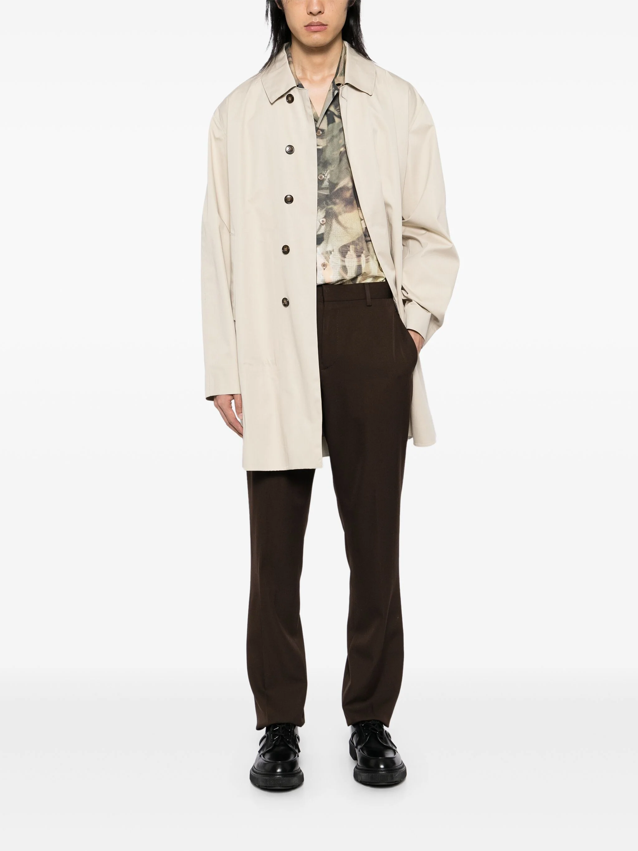 Straight-Leg Silm Trousers - Image 2