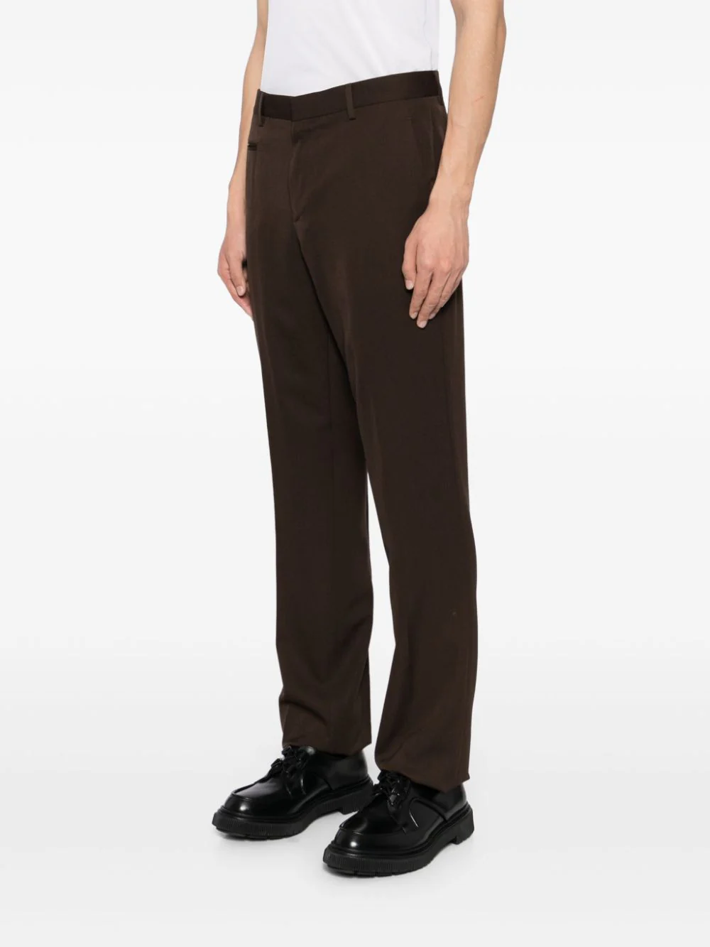 Straight-Leg Silm Trousers - Image 3