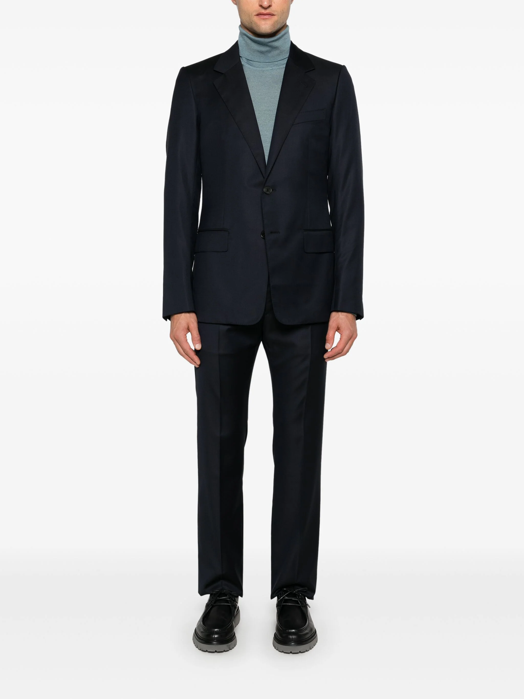 Straight-Leg Tailored Trousers - Image 2
